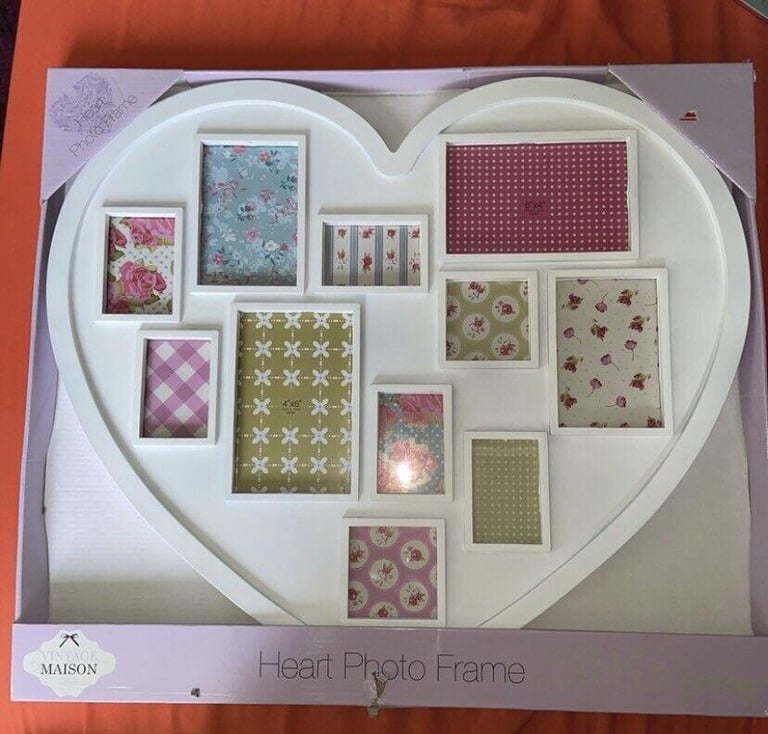 image for Large Heart Picture Frame for Wall