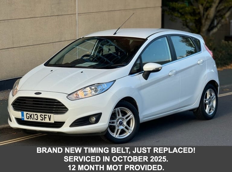 image for 2013 Ford Fiesta 1.0T EcoBoost Zetec Hatchback 5dr Petrol Manual Euro 5 (s/s) (100 ps) Hatchback ...