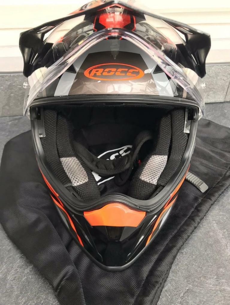 Motor Bike helmet ~ Rocc 781 size small