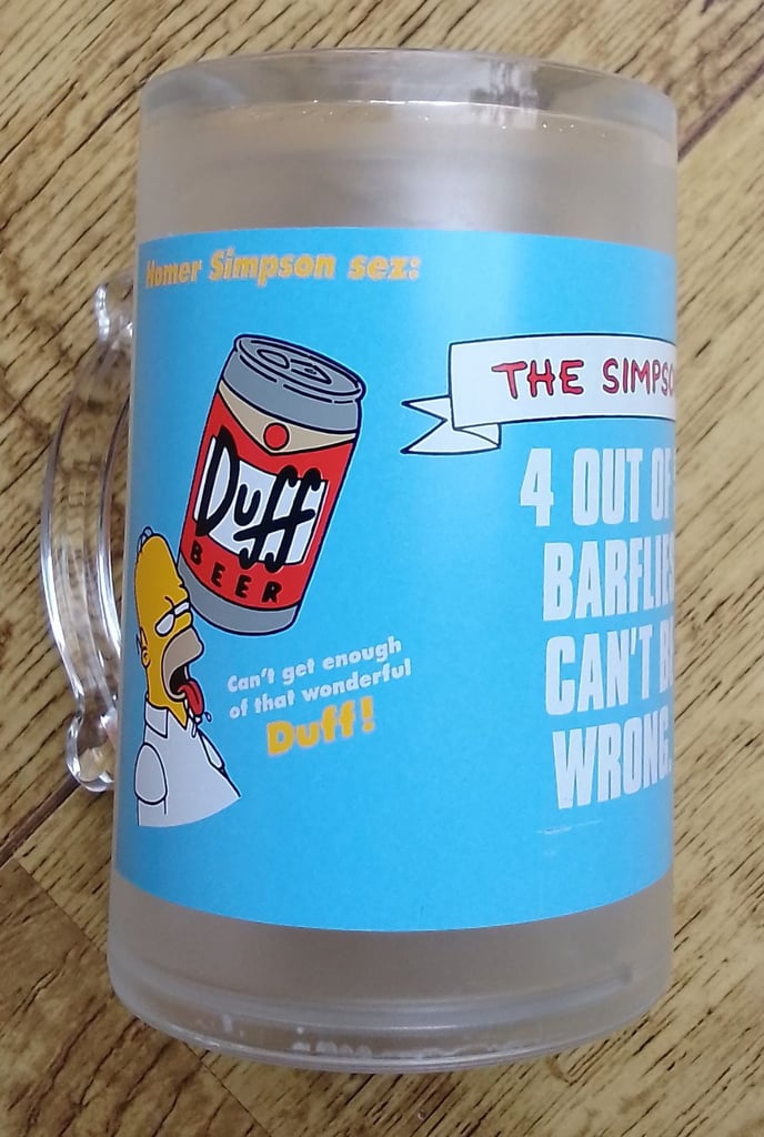 Freezer glass The Simpsons (Homer Simpson)