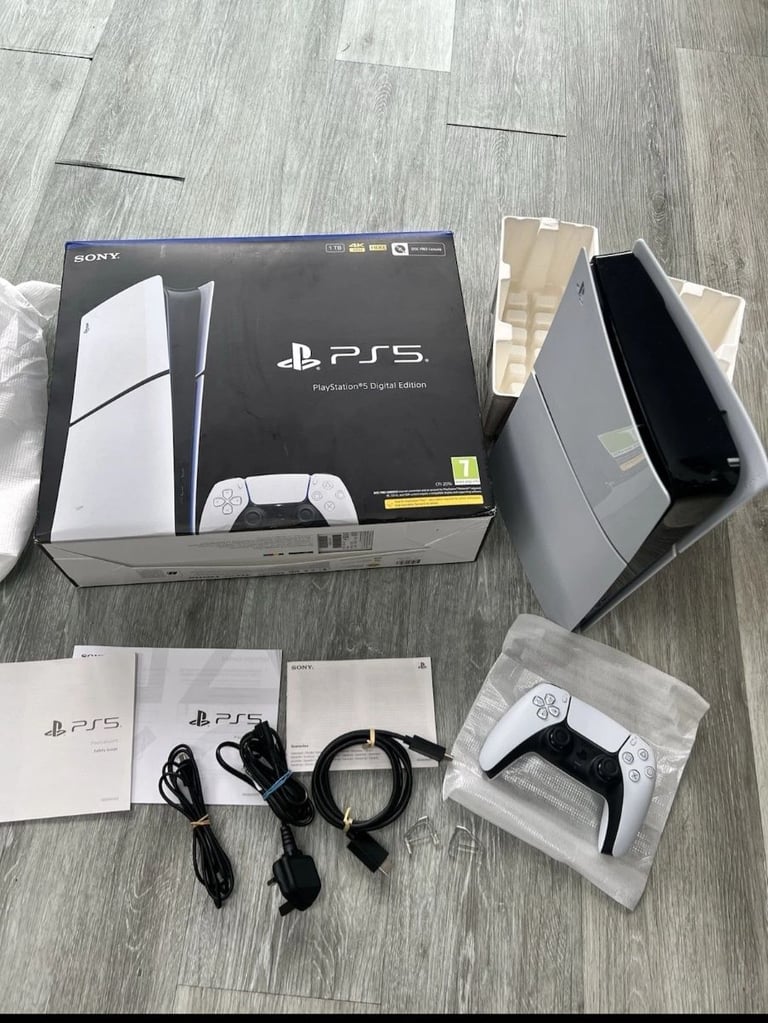 image for Sony PS5 Slim Edition brand new with DualShock controller 