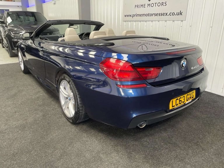 2013 BMW 6 Series 3.0 640d M Sport Convertible 2dr Diesel Auto Euro 5 (s/s) (313 ps) M SPORT  Con...