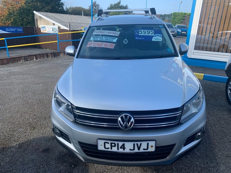 2014 Volkswagen Tiguan 2.0 TDi BlueMotion Tech Match 5dr [2WD] ESTATE Diesel Manual