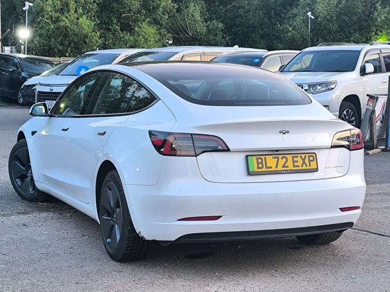2022 Tesla Model 3 Electric 75 kWh PCO Ready (Dual Motor) Long Range Saloon 4dr ULEZ Free SALOON ...