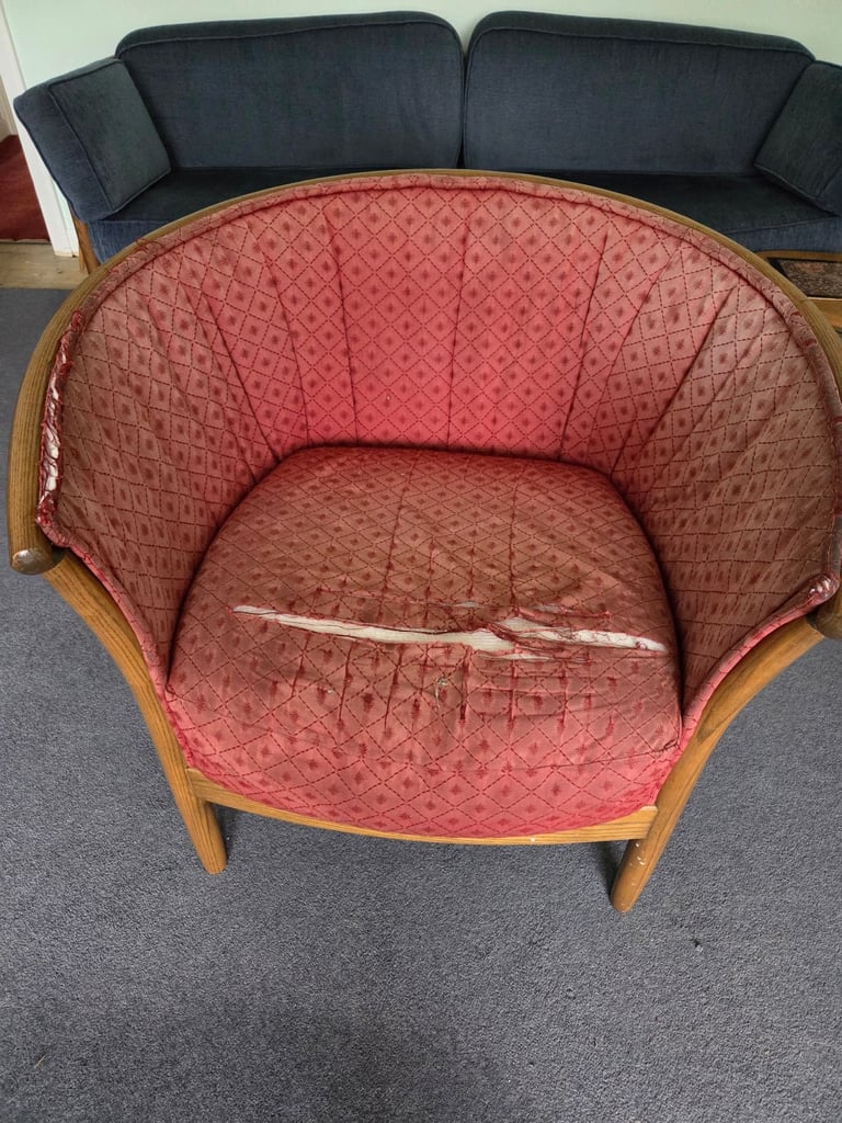 Ercol bucket chair 