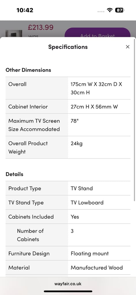 Tv stand 
