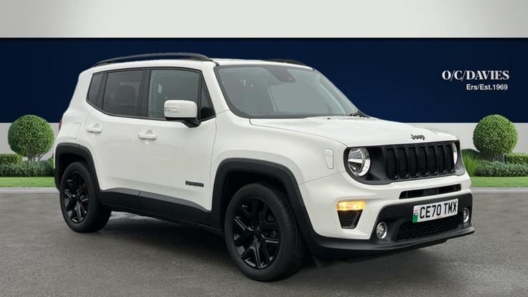 image for 2020 Jeep Renegade 1.0 GSE T3 Night Eagle SUV 5dr Petrol Manual Euro 6 (s/s) (120 ps) Manual SUV ...