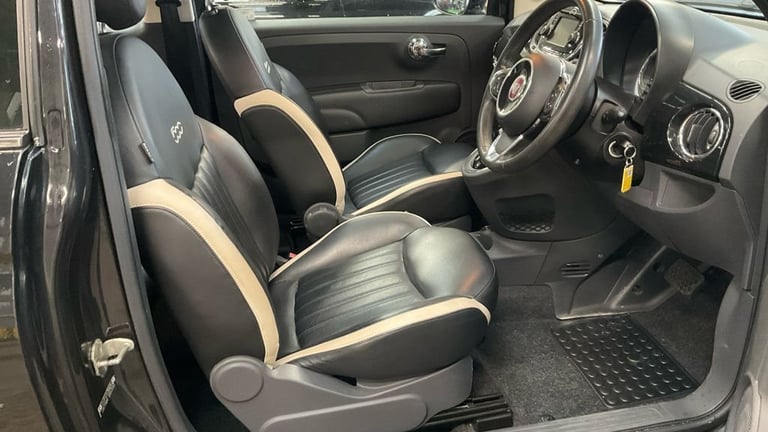 2015 Fiat 500 1.2 Lounge Hatchback 3dr Petrol Dualogic Euro 6 (s/s) (69 bhp) Hatchback Petrol Aut...