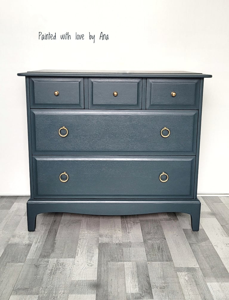 Pair of stag minstrel chest of drawers PAINTED TO ORDER 
