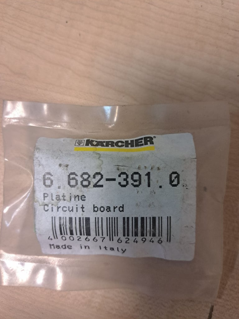 image for 66823910 CIRCUIT BOARD FOR KARCHER PUZZI 100/200