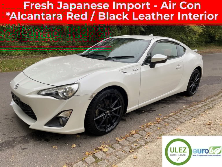 2014 Toyota GT86 2.0D-4S GT LIMITED AUTOMATIC COUPE WHITE - RED/BLACK INTERIOR Coupe Petrol Autom...