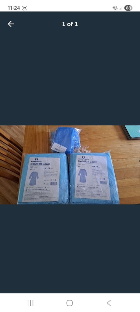 image for Medical disposable gowns