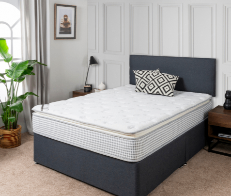 Divan Small Double bed base + headboard -- free home Delivery -- cash on delivery 