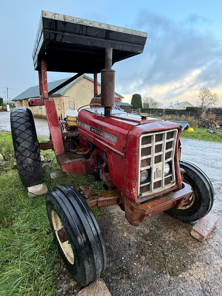 International tractor 454