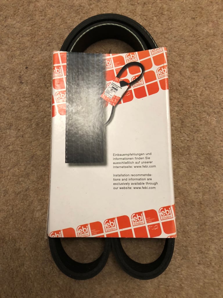Febi Multi V Belt 6PK948 Audi VW Seat Skoda etc