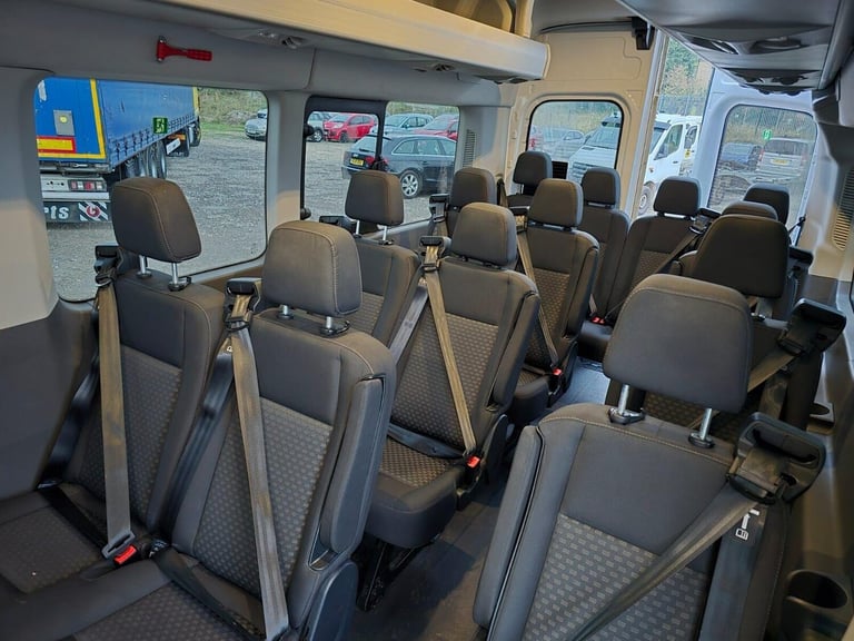 2019 Ford Transit 2.0 460 EcoBlue Trend RWD L4 High Roof Euro 6 (s/s) 5dr (17 Seat, DRW) Minibus ...