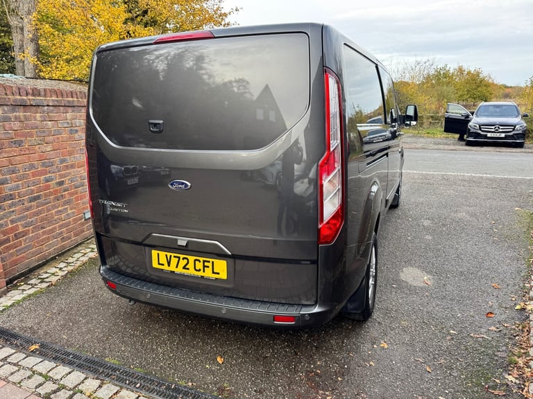 2022 FORD TRANSIT CUSTOM 320 CREW CAB 5 SEATS LIMITED + GREY + TAILGATE