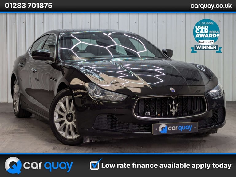 2017 Maserati Ghibli 3.0 Ghibli DV6 Auto 4dr Saloon Diesel Automatic