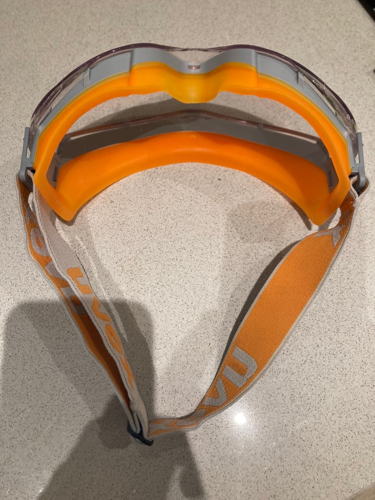 UVEX ULTRASONIC SAFETY GOGGLES