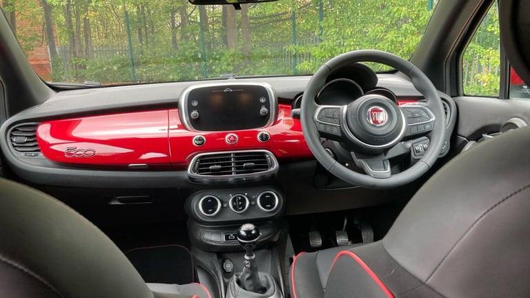 2021 Fiat 500X 1.0 Red 5dr Petrol Hatchback Hatchback Petrol Manual