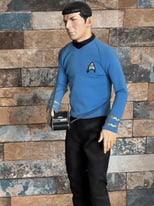 Huge 18 inch tall Mr. Spock with Triquarter. Limited edition from Sideshow Collectibles