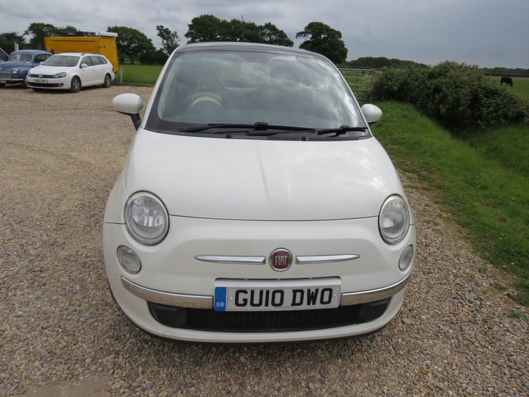 2010 Fiat 500 1.2 LOUNGE 3 DOOR HATCHBACK Petrol Manual