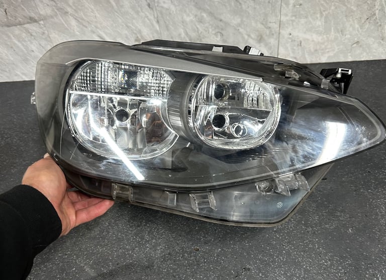 2012 BMW 1 Series Drivers Side Headlight, Like New, Genuine BMW Part,  BMW 118D