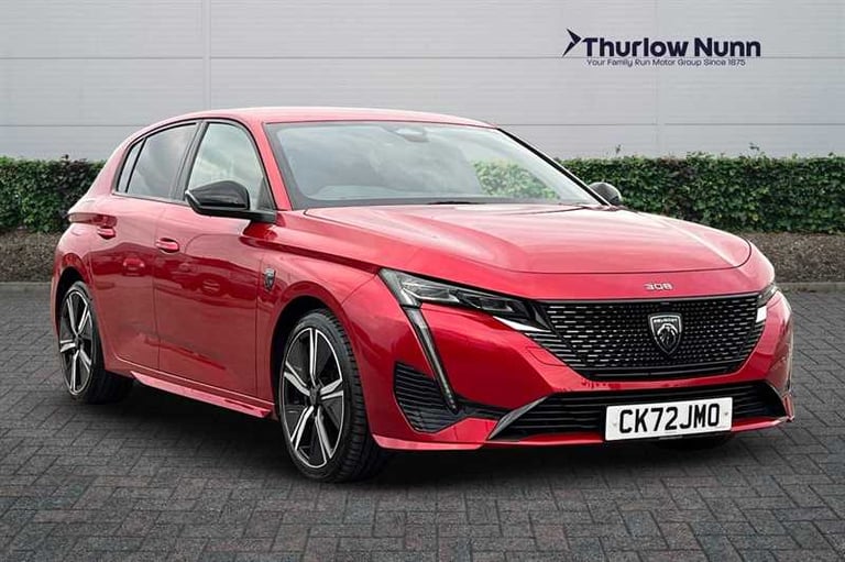image for 2022 Peugeot 308 1.2 PureTech GT Hatchback 5dr Petrol EAT Euro 6 (s/s) (130 ps) Hatchback Petrol ...