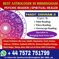 Astrologer/Love spells/Spirit Removal/Black magic removal/Birmingham 