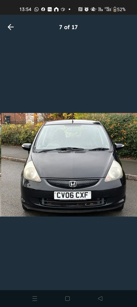 Honda, JAZZ, Hatchback, 2006, Semi-Auto, 1339 (cc), 5 doors