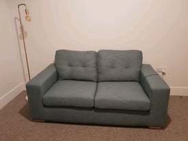 DFS Blue Kian large 2 seater sofa bed