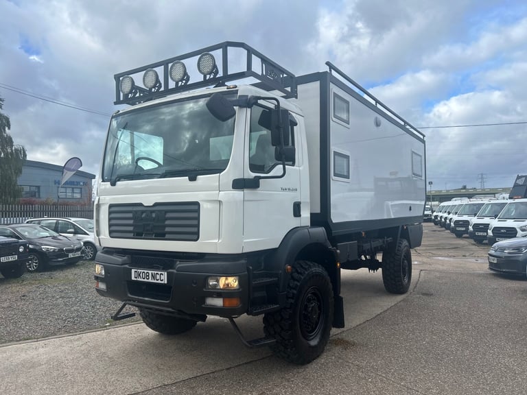 2008 MAN TG-M Overland Offroad Camper NA Diesel Manual
