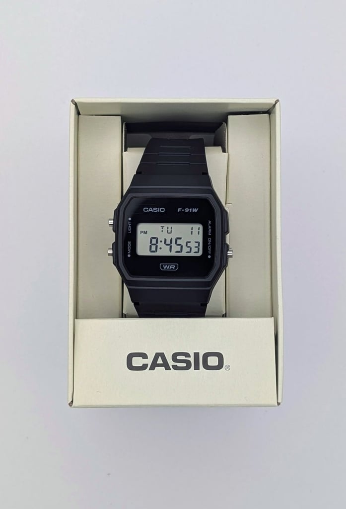 image for Casio F-91WB-1AEF watch - New