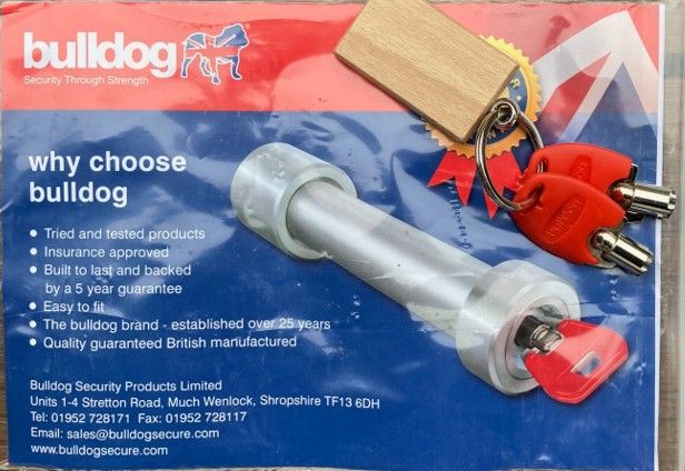 image for Bulldog BR20 Bradley Trailer Hitchlock for 3500kg AutoHead