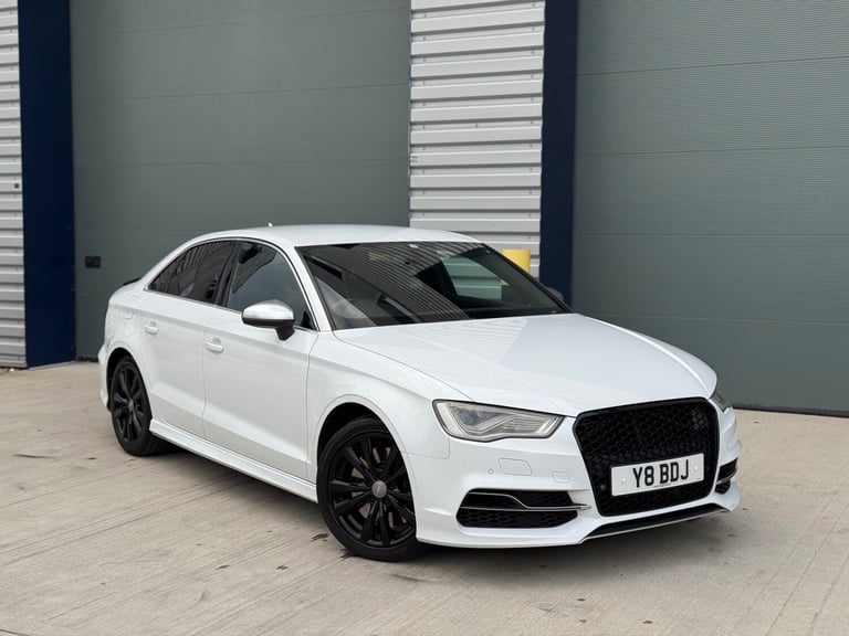 2015 [15] AUDI S3 2.0 PETROL TFSI S TRONIC/AUTO QUATTRO SALOON ULEZ WHITE