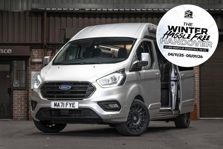 Ford Transit Custom Limited MHEV Silver High Top Campervan