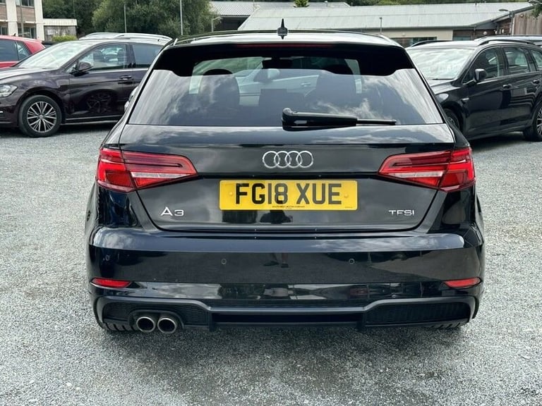 2018 Audi A3 1.5 TFSI CoD Black Edition Sportback 5dr Petrol Manual Euro 6 (s/s) (150 ps Hatchbac...