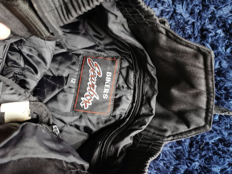 Child's motorbike trousers aged 10-12