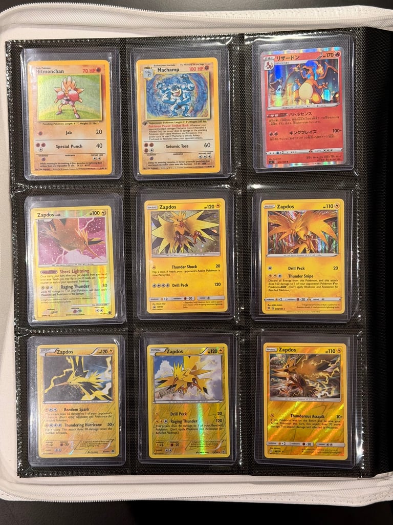 252 Pokémon Cards Binder NM – WOTC to Modern, Sealed, Promo EX/SIR Collection - EBAY LISTING