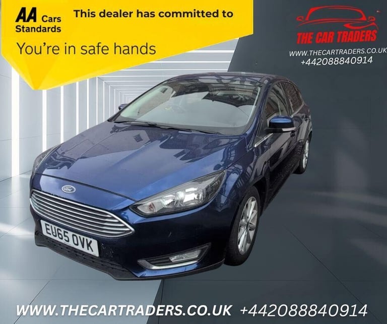 2015 Ford Focus 1.6 125 Titanium 5dr Powershift HATCHBACK PETROL Automatic