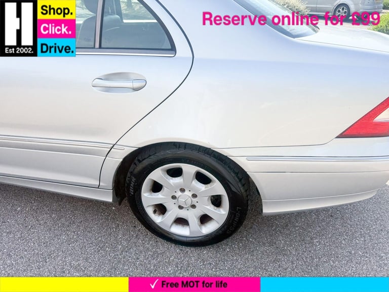 Mercedes-Benz C Class 1.8 C200 Kompressor Elegance SE 4dr Petrol Automatic