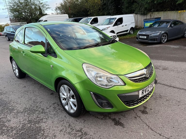 2012 Vauxhall Corsa 1.2 16V Active Euro 5 3dr (A/C) HATCHBACK Petrol Manual