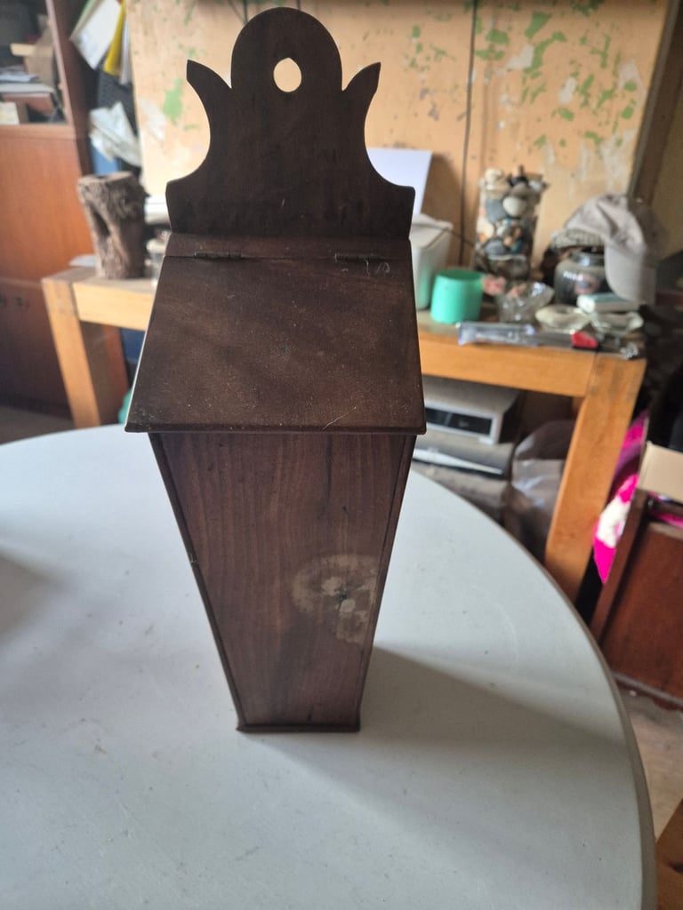 image for Hardwood candle box