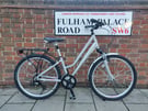 SERVICED (5587) 26&quot; 17&quot; RALEIGH VOYAGER 2.0 Aluminium HYBRID SPORTS BIKE WOMEN BICYCLE Size: S/M