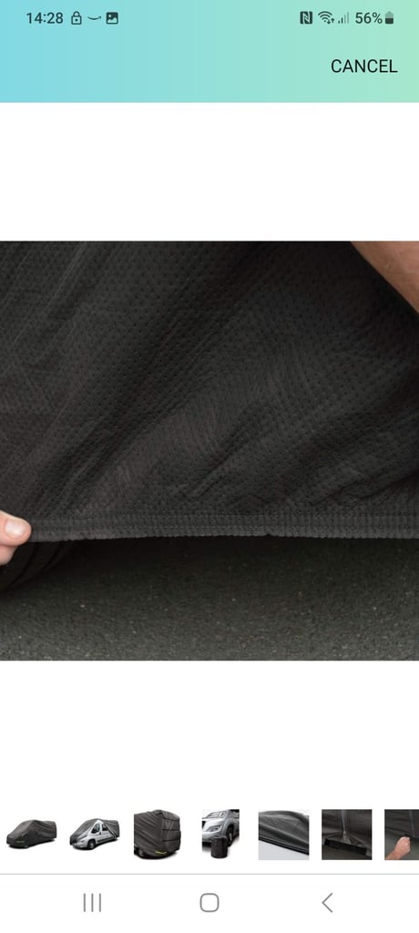 Campervan cover 
