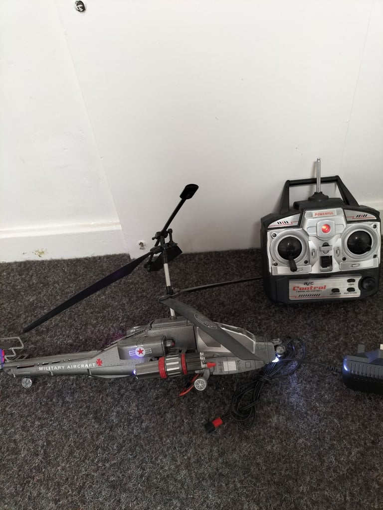 3 radio controlled helicopter's read description.