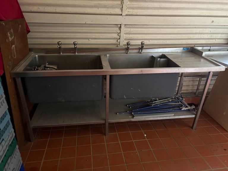 image for Stainless Steel Double Sink