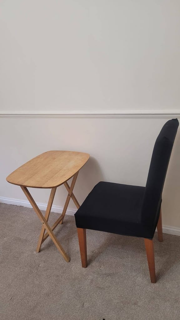 Study Table-foldable and Chair