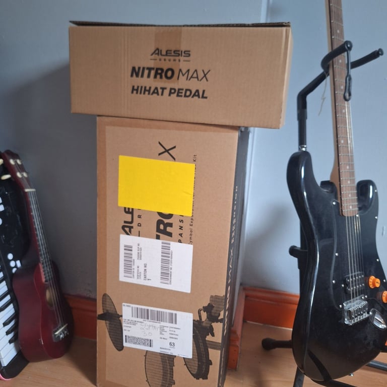 ALESIS NITRO MAX electric drum kit with expansion pack