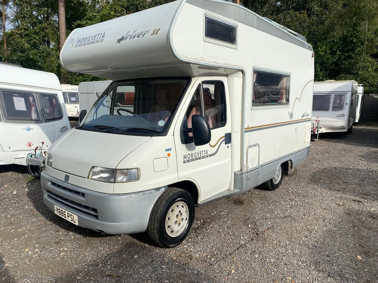 FIAT DUCATO MOBILVETTA DESIGN - LOW MILES - 2001 - 4 BERTH - BARGAIN 